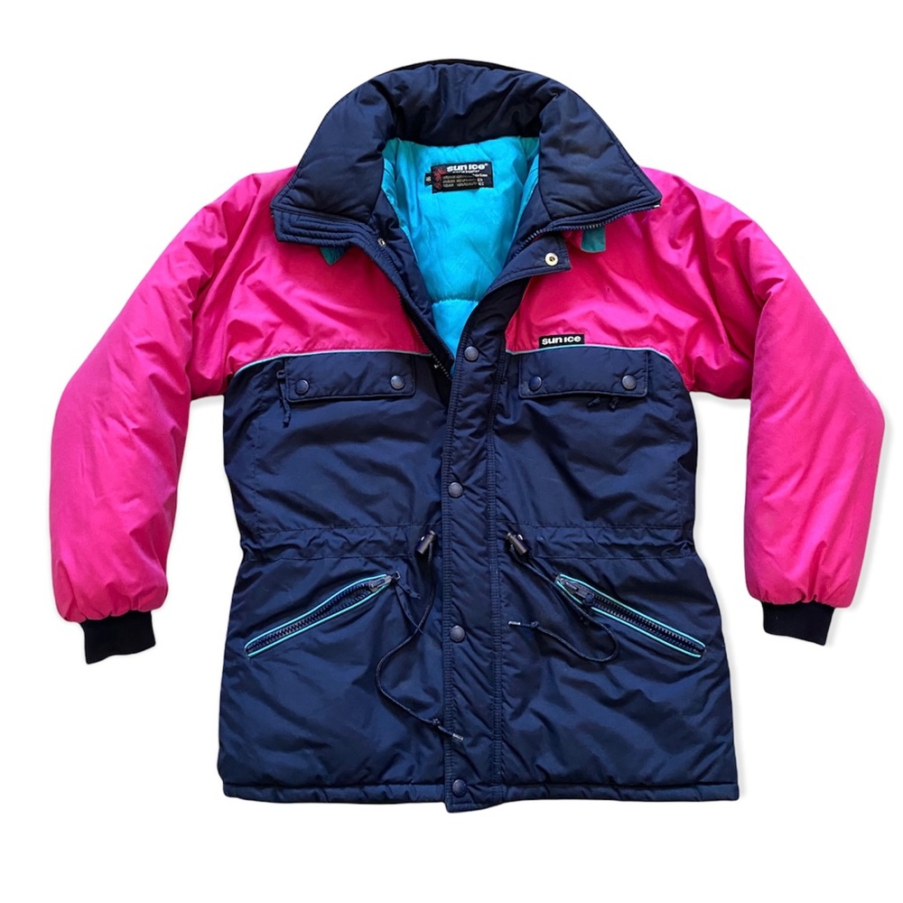Sunice retro vintage ski snow jacket
